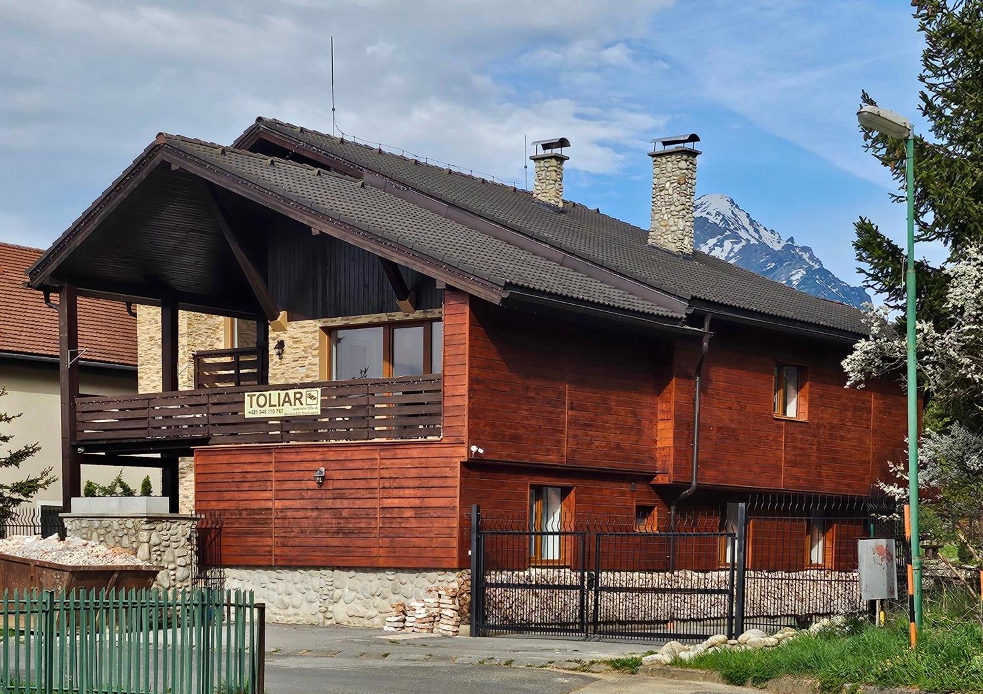 Отель Penzion Toliar Стара-Лесна Экстерьер фото